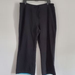 sport black blue wide leg lounge pajama 18 20